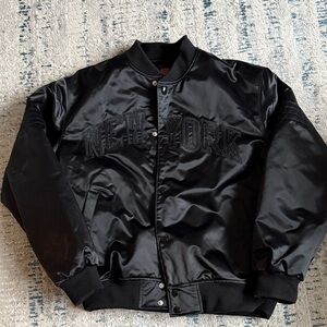 Kith Black Bomber New York Knicks -size small